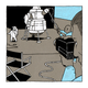 A highly imaginative webcomic filled with absurdity and astronauts